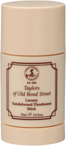 Taylor of Old Bond Street Luxury Sandalwood Deodorant Stick