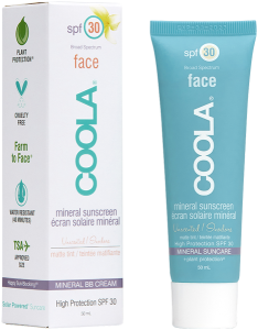 Coola Face Unscented Mineral Sunscreen Matte Tint SPF 30