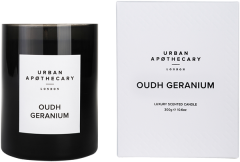 Urban Apothecary Oudh Geranium Luxury Scented Candle