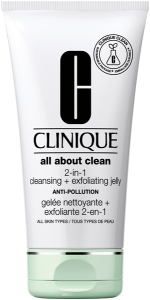 Clinique All About Clean 2 in 1 Cleansing + Exfoliating Jelly Anti Pollution