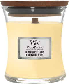Woodwick Mini Hourglass Lemongrass & Lily