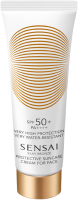SENSAI Silky Bronze Protective Suncare Cream for Face 50+